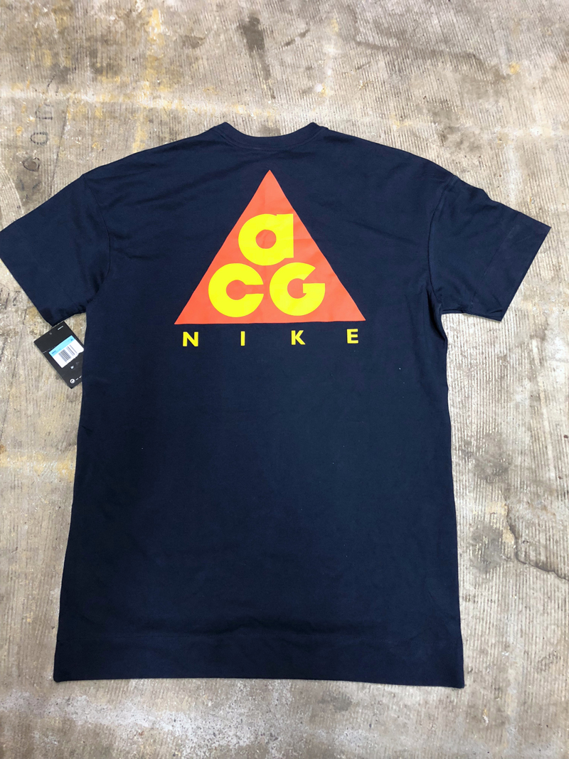 セール，人気SALE 2018SS 即 NIKE ACG ロゴ Tシャツ ナイキ オールコンディションギア クラシック ロゴ Tシャツ US M(Mサイズ)｜売買されたオークション情報、yahooの商品情報をアーカイブ公開 - オークファン 男性用