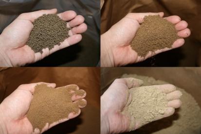 5kg 組合せ自由 エサ 2mm 1mm 0.3mm 粉 養殖用 餌 淡水魚 熱帯魚_1