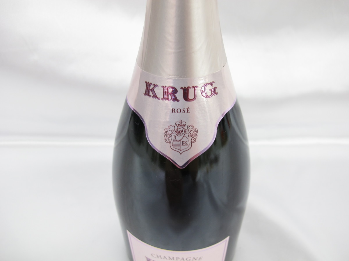 未開栓】KRUG クリュッグ ロゼ シャンパン 750ml 12.5％ 10279984 飲料