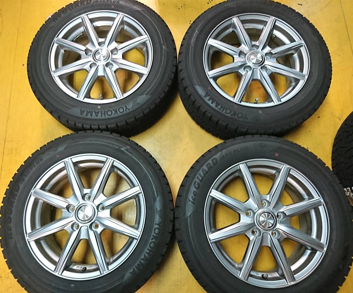 6.5J K)中古品アルミ・スタッドレス Stranger 16×6.5J+48 114.3⁄5H