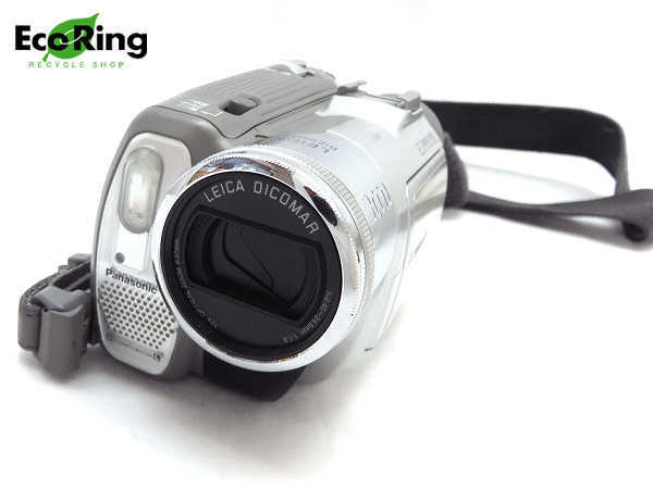 1円 パナソニックNV-GS150 液晶デジタルビデオカメラ 家電 シルバー