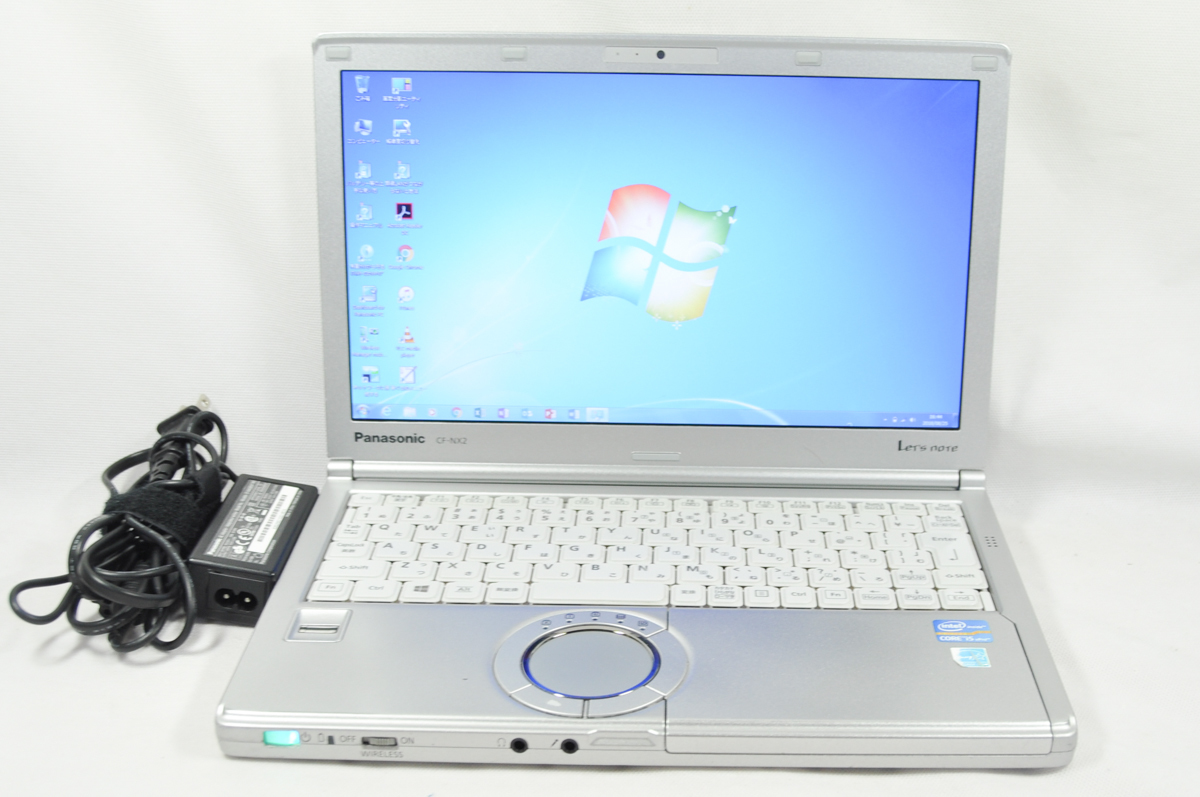 高性能 390h累計使用 軽量 即使用 win7 office2016 Panasonic Let