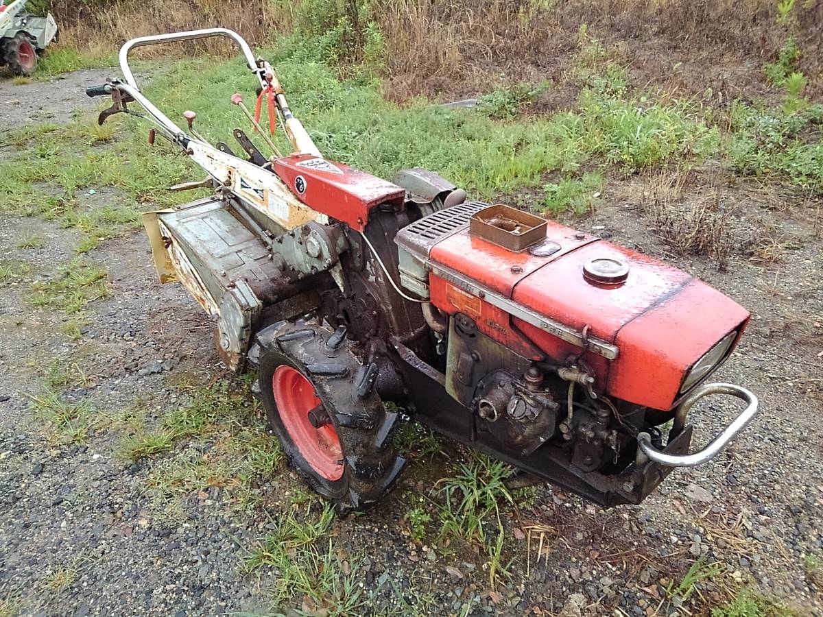 長野県下伊那郡豊丘村☆ヤンマー 福島県発!! ヤンマー 耕運機 YS6 動作