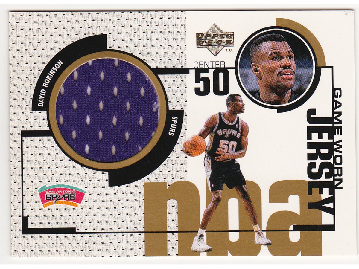 David Robinson （デビット・ロビンソン） NBA 1998-99 UD Game Worn 