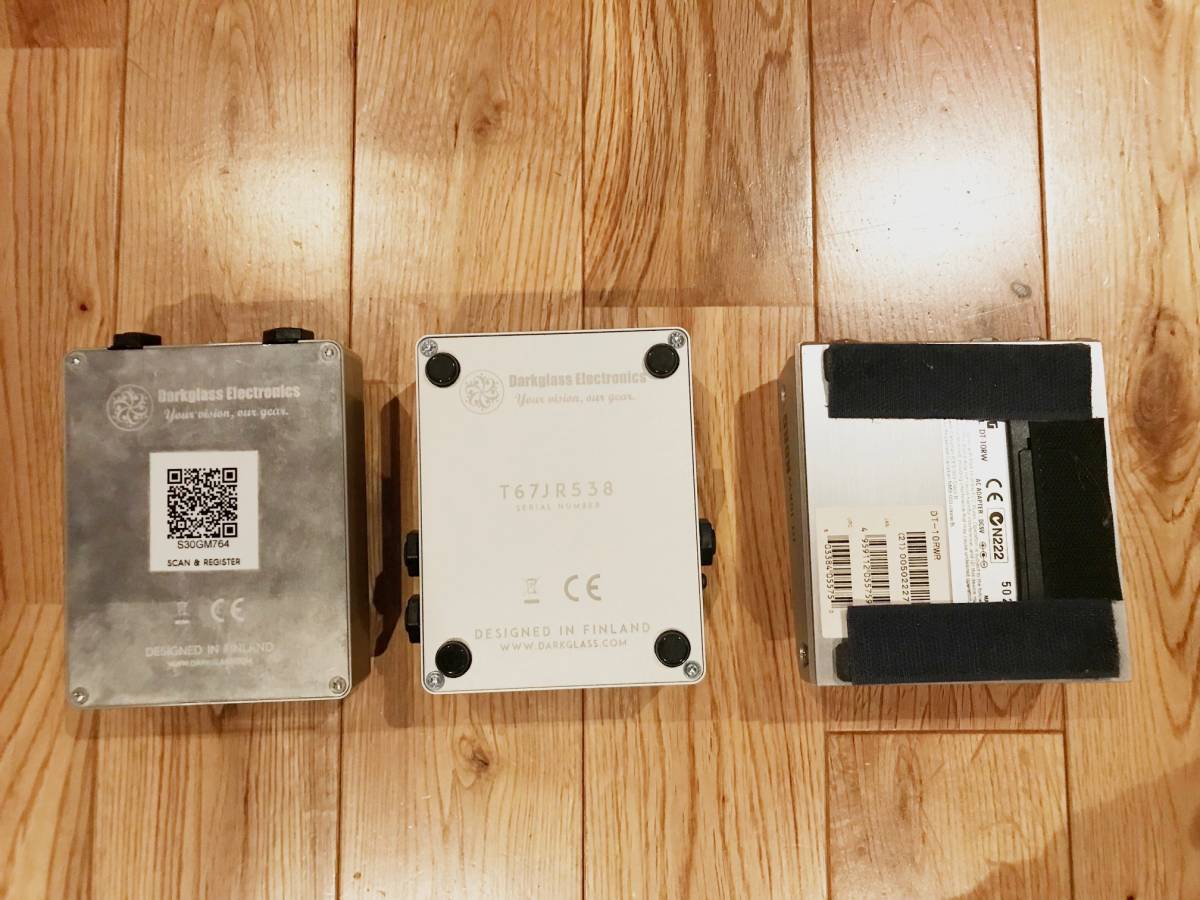 Darkglass Electronics Super Symmetry Microtubes B7K KORG DT-10 PRS