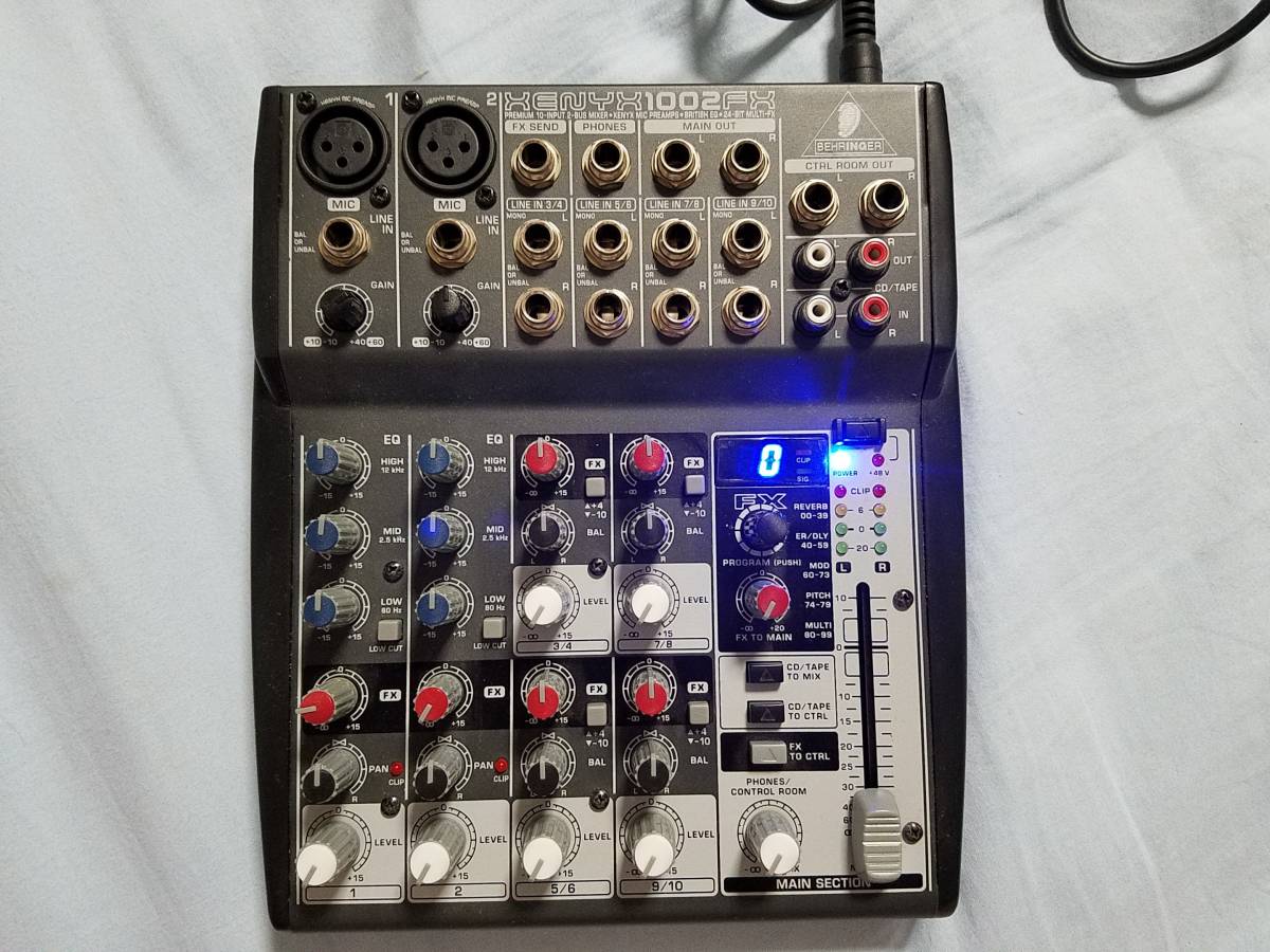 1002FX XENYX BEHRINGER⁄ベリンガー Behringer アナログミキサー簡易 