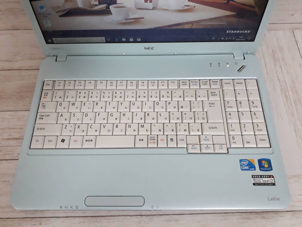 S NEC LaVie 価格比較 LS550（ノートPC｜パソコン）：パソコン・周辺