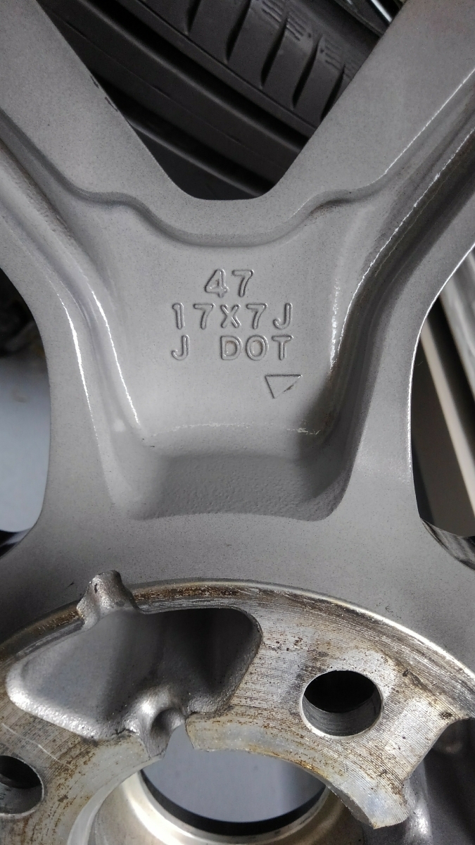 日産 ノート ニスモS 純正ホイール(ENKEI製)＋トーヨータイヤセット 