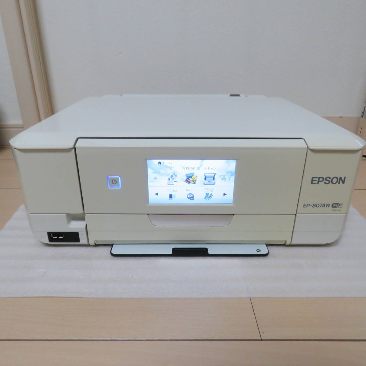 EPSON エプソン EP-807AW 80L満タン6色インク付 廃インクカウンタ