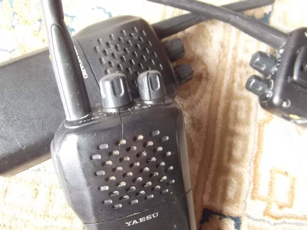 20チャンネル特定小電力無線機YAESU FTH-105D STANDARD PK310D 計4点