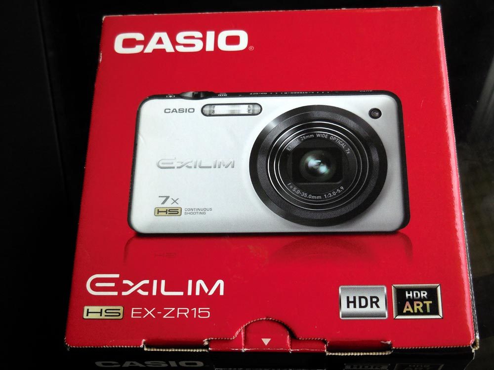 ◇ CASIO カシオ EXILIM EX-ZR15 ブラック 中古 訳アリ ジャンク扱い