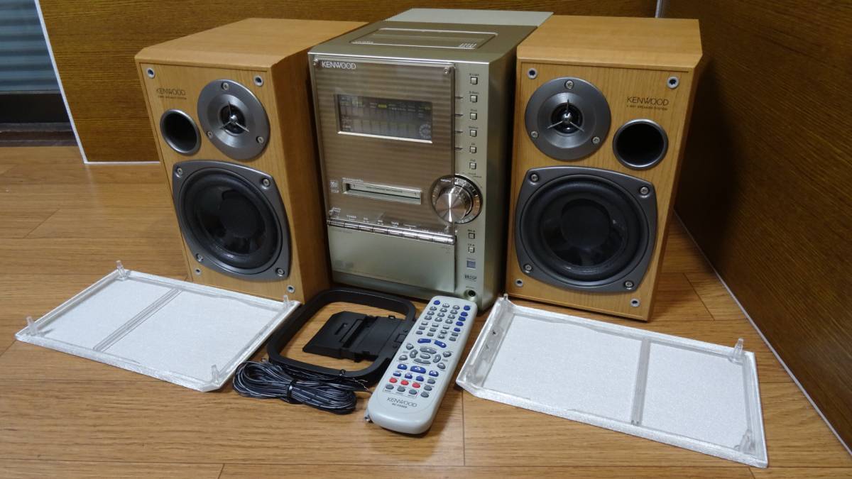 希少稼働品○KENWOOD/ケンウッド AVINO RXD-SL3MD CD・MD・カセット