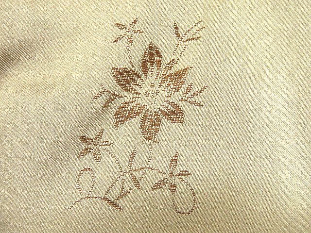 極美品▽MG sable(岐阜毛被) MINK ミンク 裏地花柄刺繍入り 本毛皮 