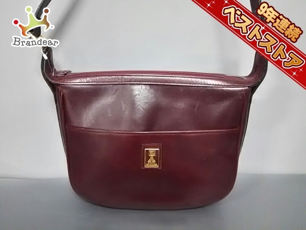  バーバリーズ Burberry's バッグ ショルダーバッグ レザー ボルドー(ショルダーバッグ)｜売買されたオークション情報、yahooの商品情報をアーカイブ公開 - オークファン かばん、バッグ