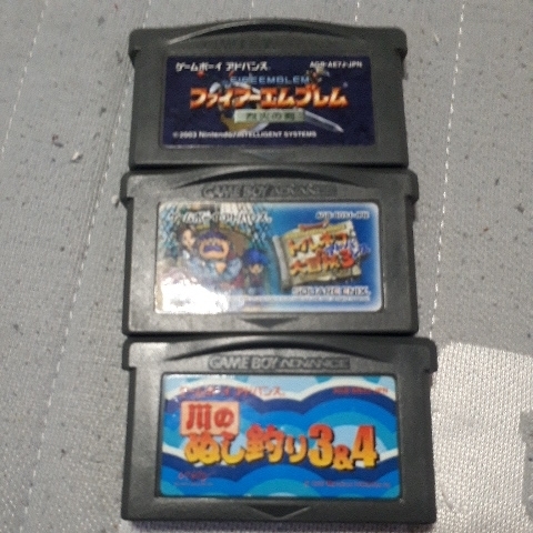 ゲームボーイアドバンス ゲームボーイアドバンスソフト3本 ソフト3本セット