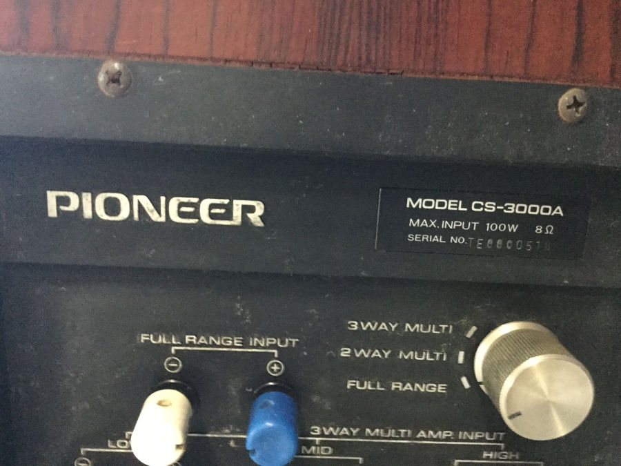 PIONEER CS-3000A スピーカー◇現状品 【公式通販】