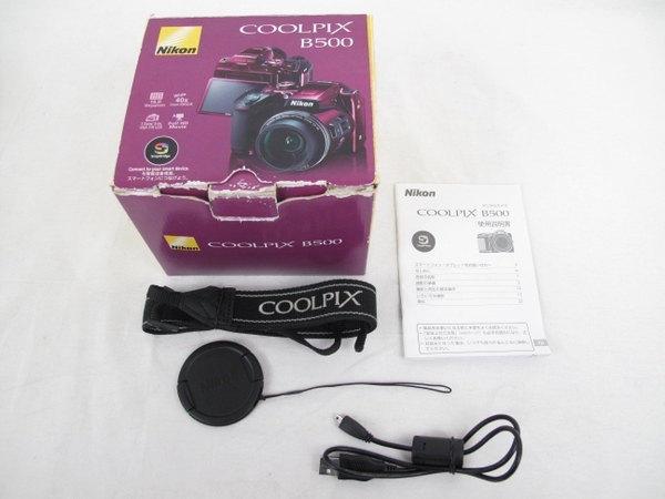 中古 Nikon ニコン COOLPIX B500 チルト式 光学40倍 コンパクト