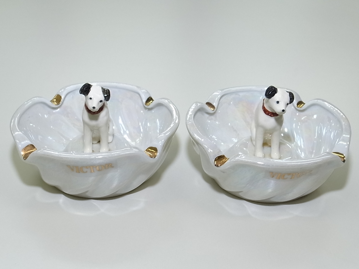 Victor | ビクター犬 ビクター 灰皿 ニッパー君 チューリップ型灰皿 