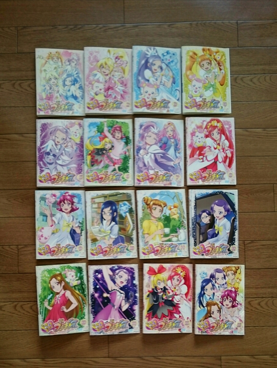 レンタル版 DVD ドキドキ!プリキュア 全16巻セット