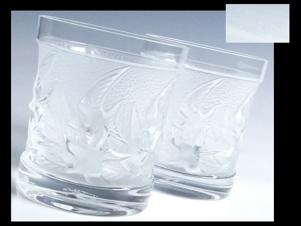 SALE，新作登場 n561 LALIQUE ラリック クリスタル イロンデル ペア オールドファッション ロックグラス 2客(クリスタルガラス)｜売買されたオークション情報、yahooの商品情報をアーカイブ公開 - オークファン クリスタルガラス