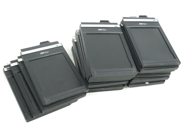 ジャンク FIDELITY ELITE 4×5 フィルムホルダー 23枚 カメラアクセサリ