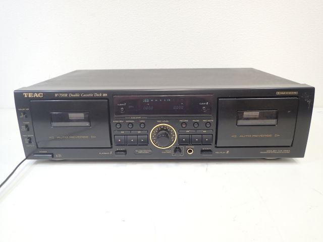 良品 TEAC W-790R ティアック Wカセットデッキ ○ 53E77-6 W-790R TEAC