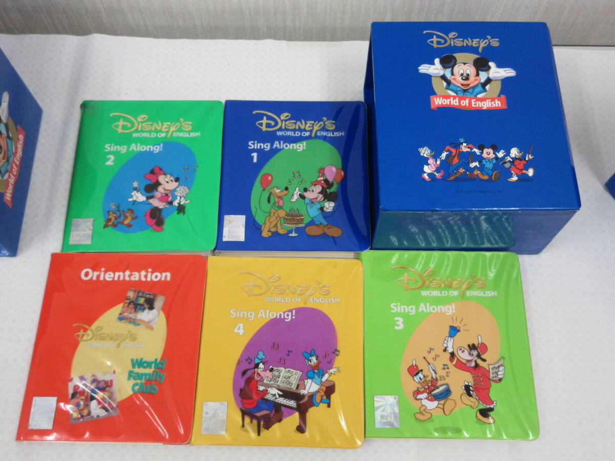 DWE ディズニー英語システム☆PlayAlong DVD CD☆SingAlong DVD CD