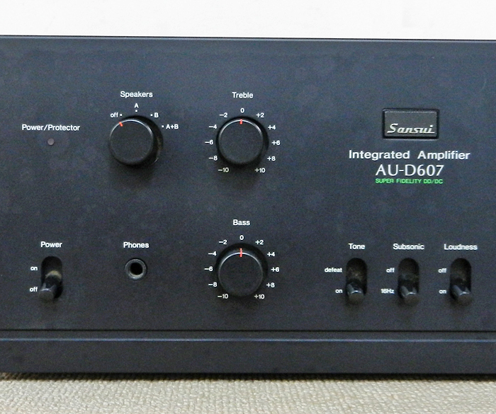 SANSUI【AU-D607】サンスイ 山水 プリメインアンプ ジャンク品 SANSUI 