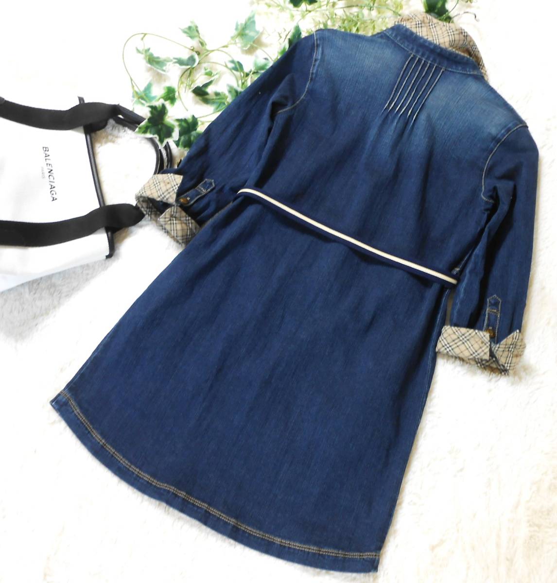 BURBERRY BLUELABEL バーバリー ブルーレーベル デニムワンピース
