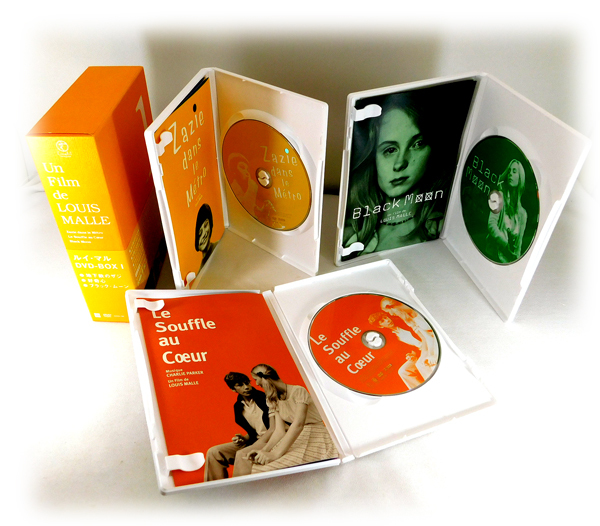 ルイ・マル DVD-BOX I・Ⅱ・Ⅲ ～Un Film de LOUIS MALLE～」3DVD-BOX