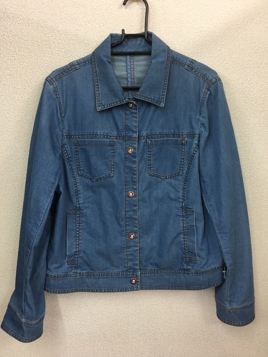♪ レリアン leilian ストレッチ デニムジャケット 13＋ | レリアン 