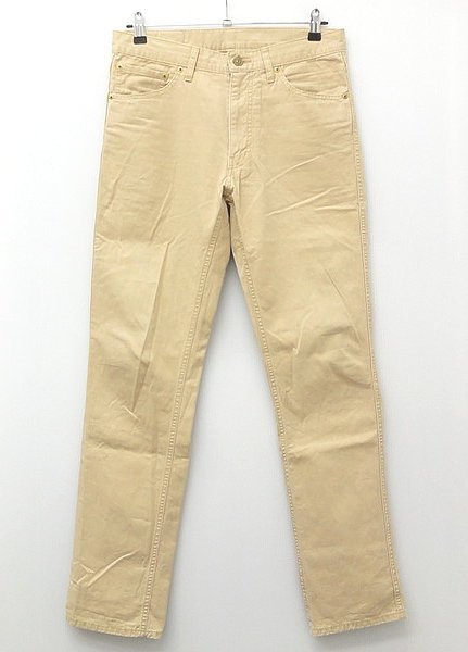 visvim ビズビム FLUXUS 03 CHINO 1 チノパンツ ベージュ ディアスキン