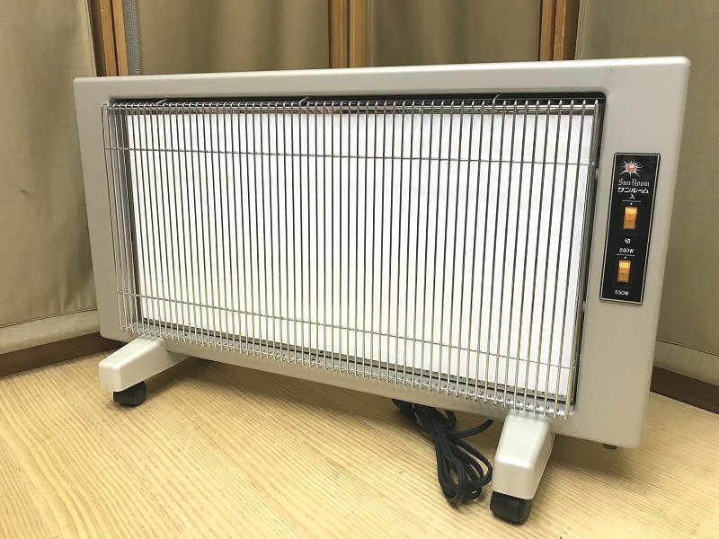 遠赤外線パネルヒーター　ボアレール ☆遠赤外線 パネルヒーター サンルーム ワイド 880w☆ 遠赤外線