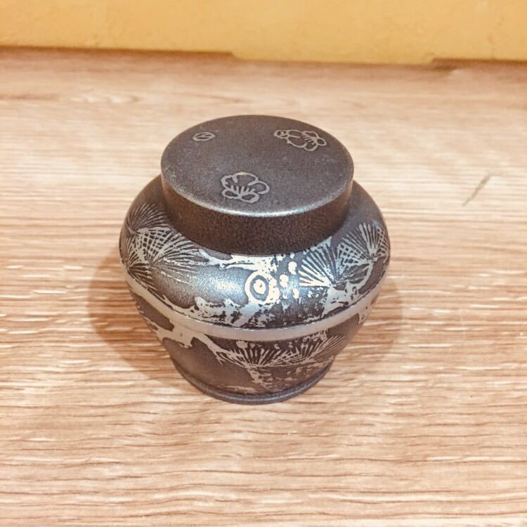 煎茶道具 茶入れ 錫 【公式通販】