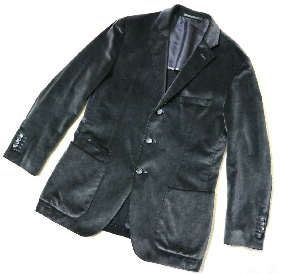 全国無料，SALE 上品/お洒落 HUGO BOSS ヒューゴボス ベロア素材 テーラードジャケット 50/M-Lサイズ 身長169-174位 別珍生地(Mサイズ)｜売買されたオークション情報、yahooの商品情報をアーカイブ公開 - オークフ Mサイズ