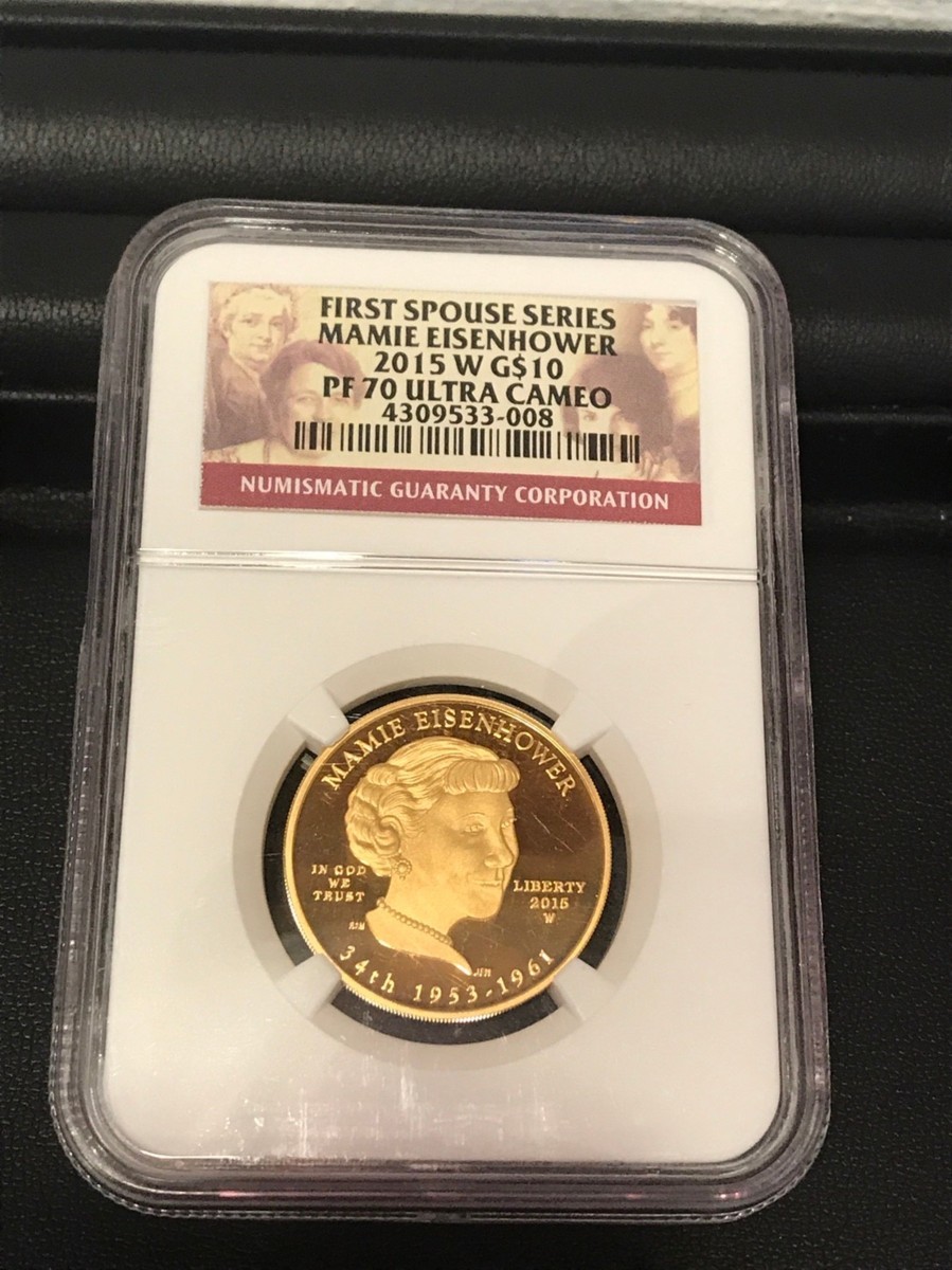 超激得，定番人気 2015年 アメリカ マミー アイゼンハワー ファーストスパウズ 10ドル 金貨 NGC PF70 ULTRA CAMEO UC ウルトラカメオ 4309533-008(北アメリカ)｜売買されたオークション情報、yahooの商品情報をアーカイブ 北アメリカ