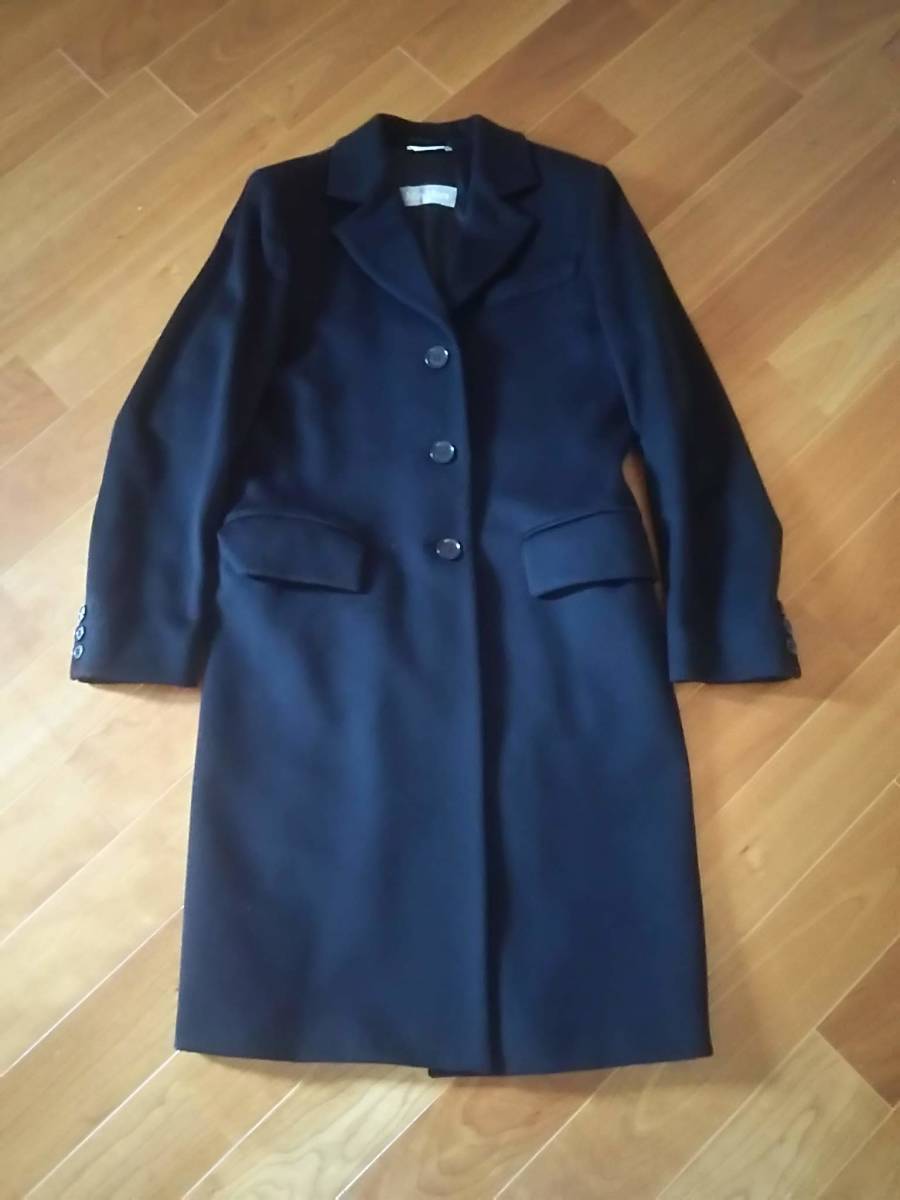 MaxMara（マックスマーラ）ウールのコート　黒