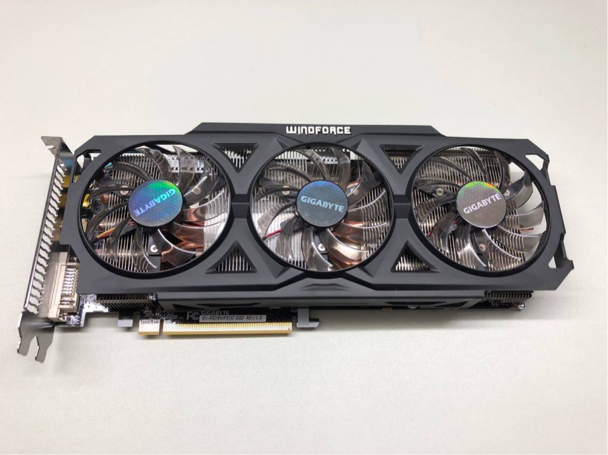 【完動品】GIGABYTE Radeon R9 280 (GV-R928WF3OC-3GD)