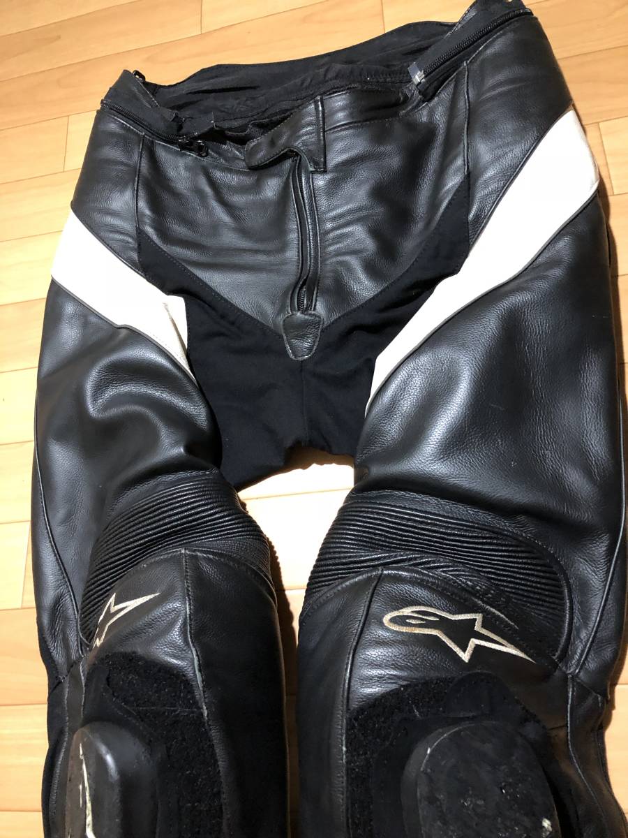 alpinestars 牛革製 ブーツイン レザーパンツ US/36(日本XXL）身長176