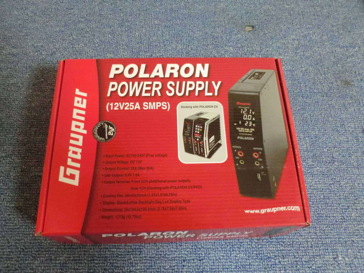 POLARON POWER SUPPLY 12V DC 25A 部品取り Graupner Polaron EX Charger Ex - (FOR PARTS) NOT WORKING | eBay