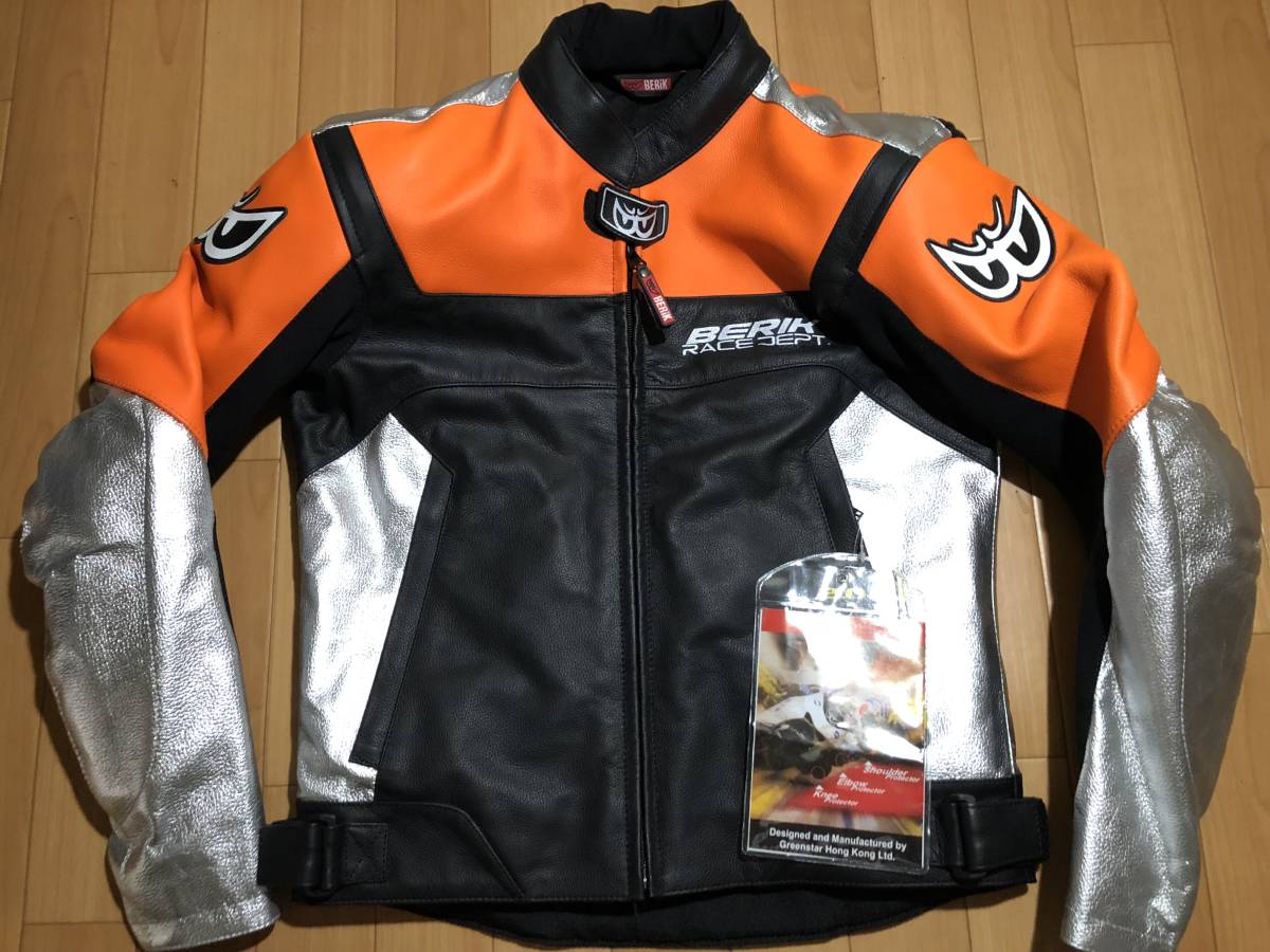 2.0 BERIK - プロテクタージャケット SIZE M⁄48 ブラック RACE-DEP2.0 