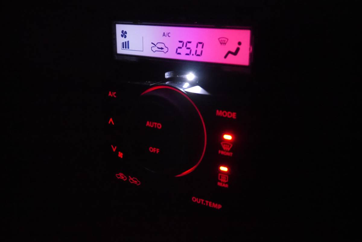 MK32S，MK42S スペーシア エアコンスイッチパネル LED打ち換え品 販売