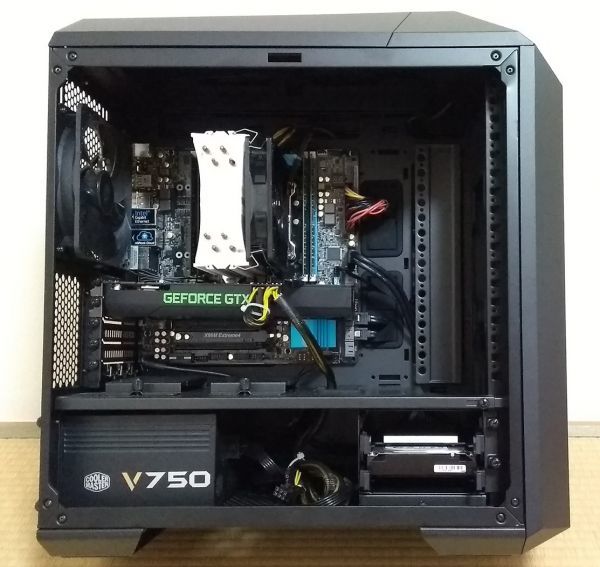 自作PC intel Core i7-5820K(3.3GHz/6コア12スレッド)/メモリ32GB