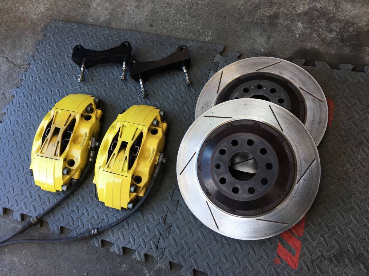 VWゴルフ5/ゴルフ6GTI STOP TECHフロントビックブレーキキット2.0T 