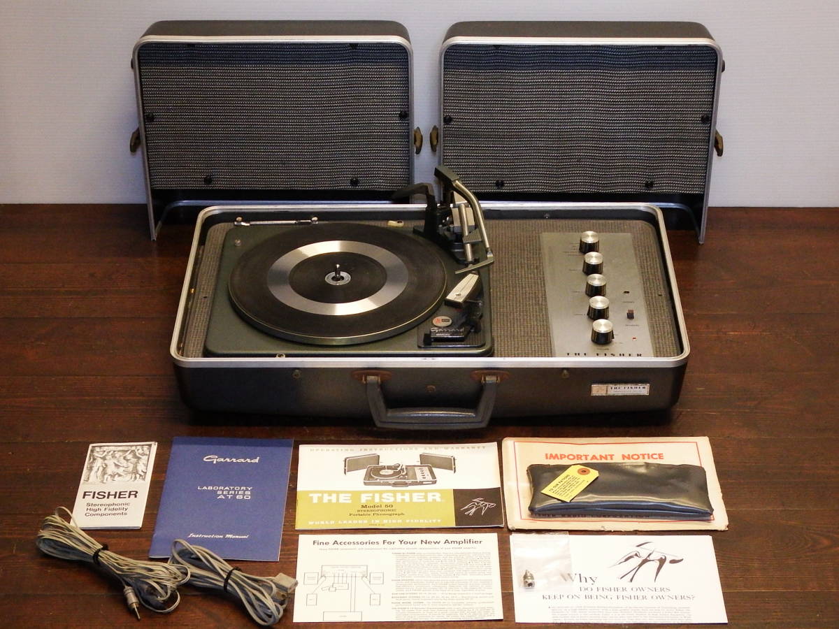 レア ガラード Vintage garrard AT60 Pickering 380