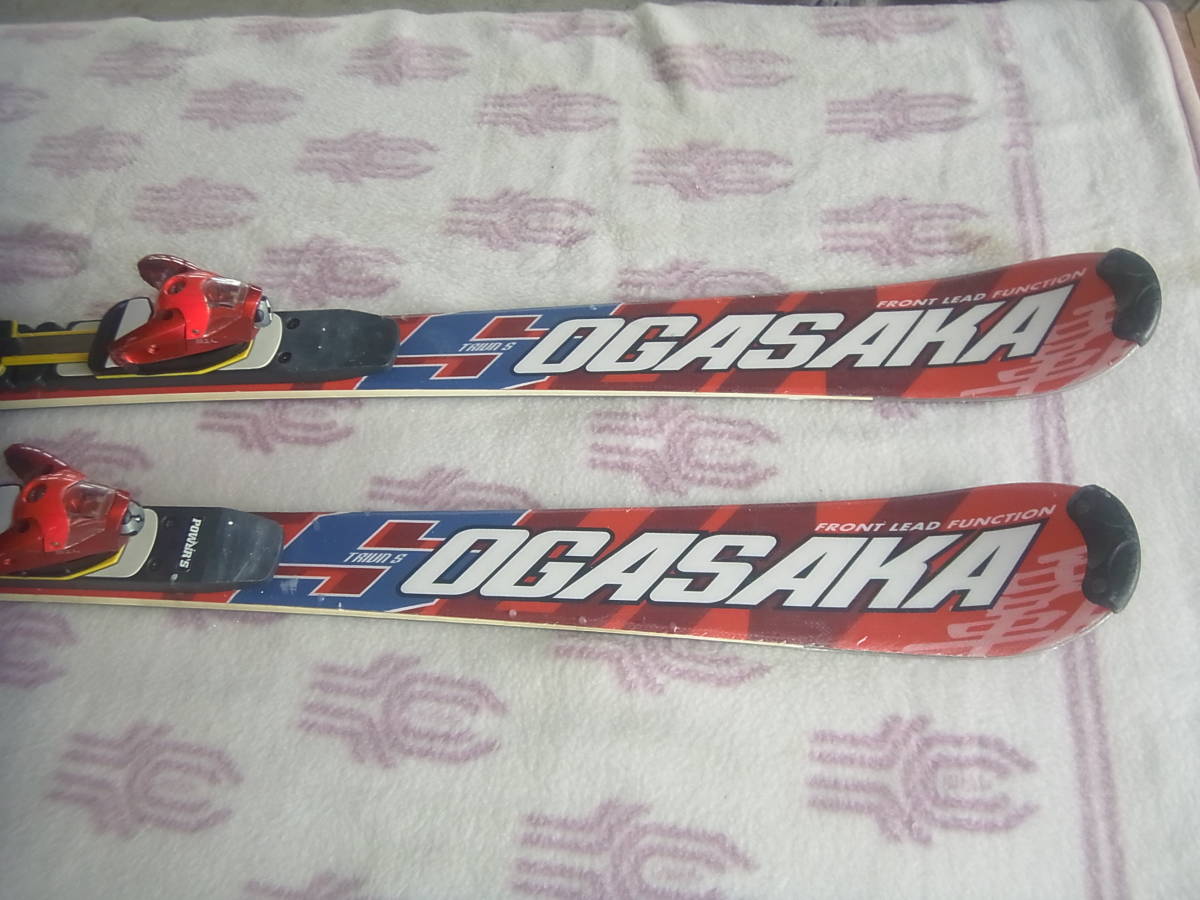 オガサカ TRIUN SL 155cm プレート ビンデイング 中古 OGASAKA