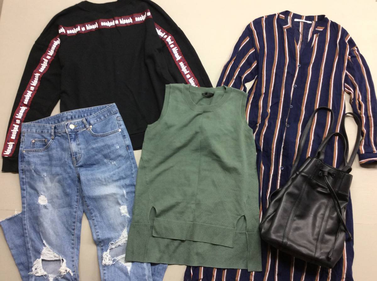 T234-1017☆アウターあり♪レディース25点まとめ☆ GYDA ENVYM MOUSSY 