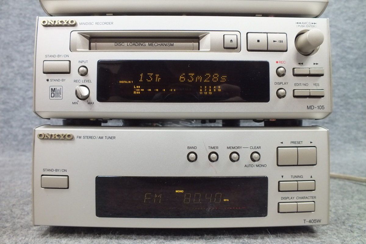ONKYO MD-105 A-909 C-705 T-405W ⁄ GONKYO ☆オンキョー D C