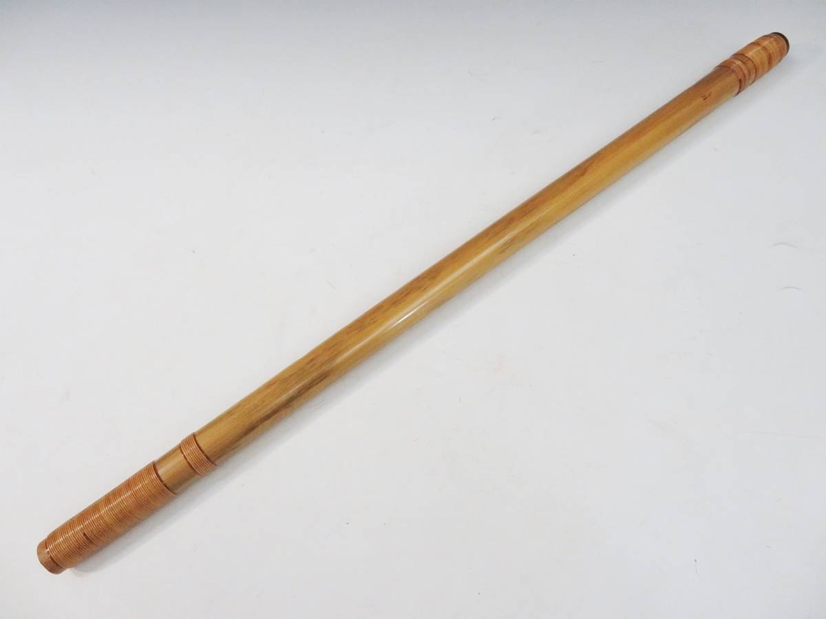 お買い得，豊富な】 篠笛 喜月 二印 調子 三 長さ約54cm 籐巻き(