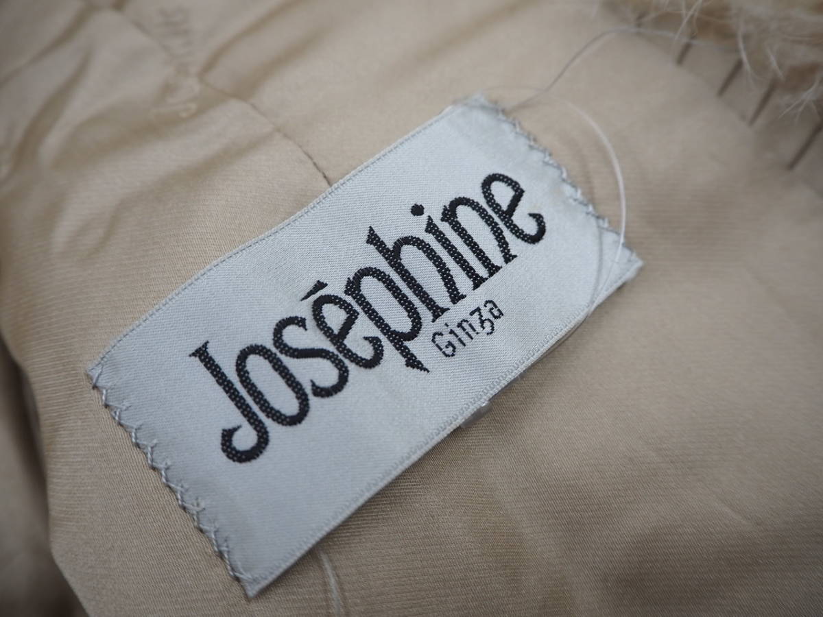 ■ブルーフォックス■ハーフコート■着丈65㎝■SAGAゴールド■Josephine■